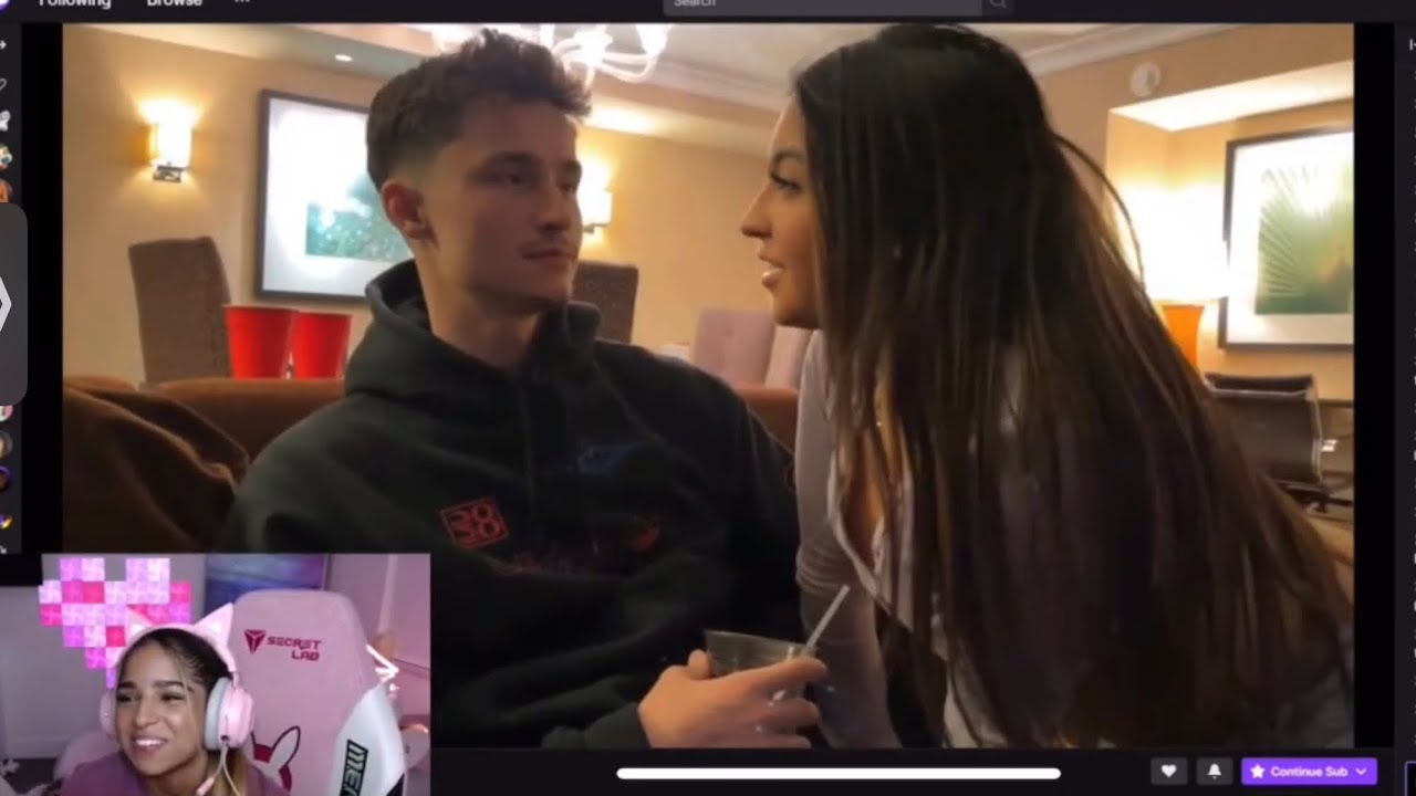 Aircool Scared To Kiss A Baddie | He Didn’ t Want To Kiss Her | Adin Ross Friend
