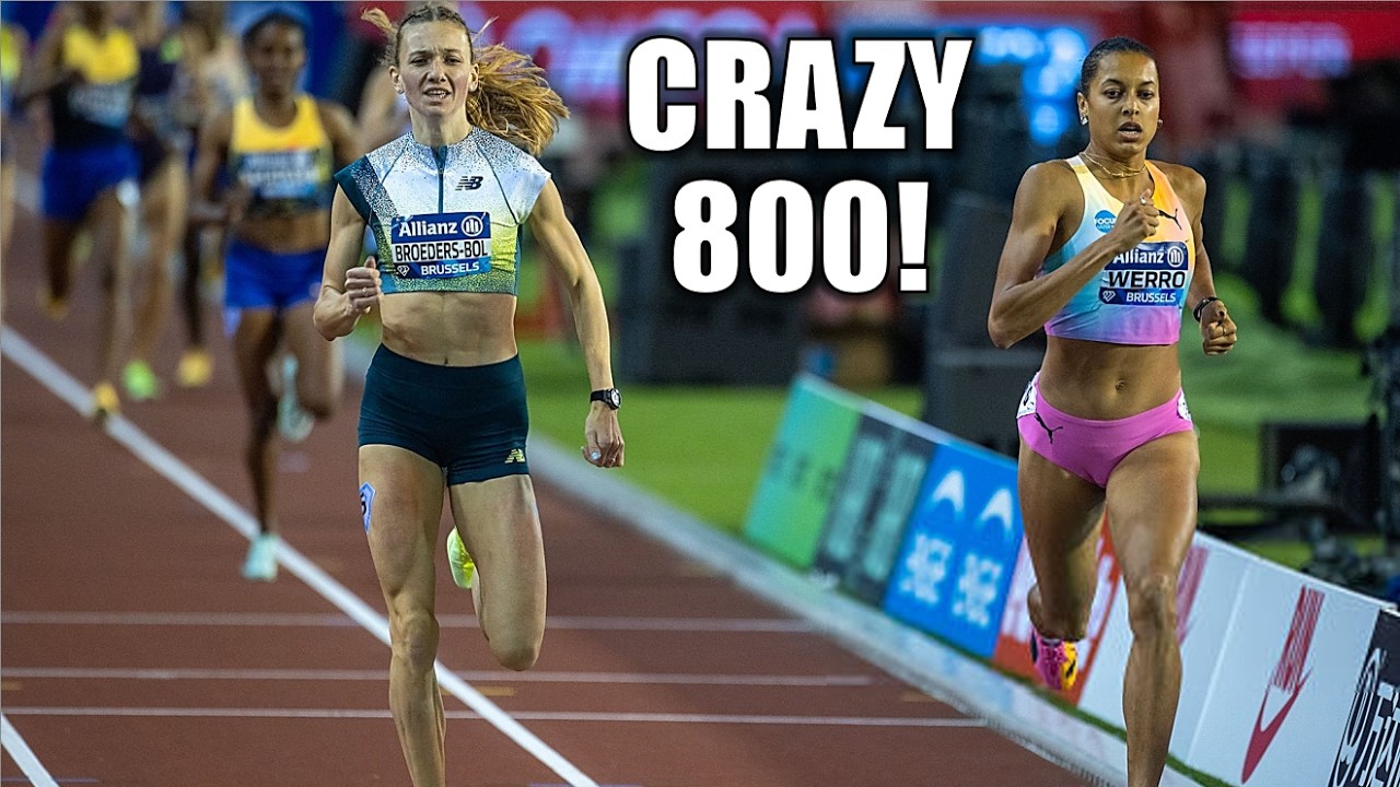 The Women's 800 Meters Is Officially Getting Ridiculous - Femke Bol V. Audrey Werro - Brussels Final