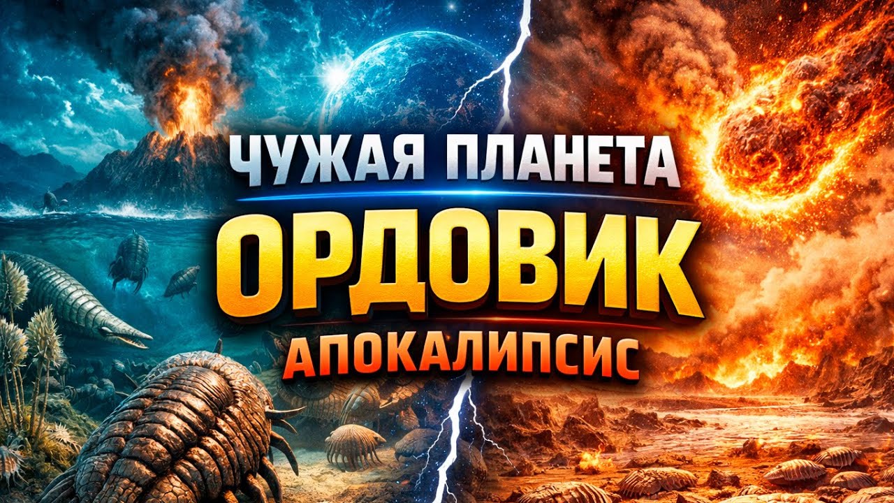 Ордовик: когда Земля была чужой планетой — океаны жизни и вымирание 85% видов