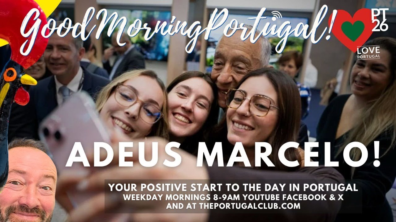 Adeus Marcelo! Exiting President says he's saying less at BTL - Good Morning Portugal!