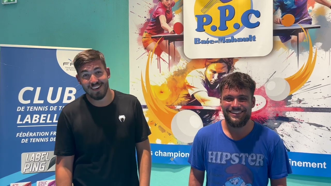 TENNIS DE TABLE - 3 CHAMPIONS DE COMBS SENART TT (77) DE PASSAGE EN GUADELOUPE