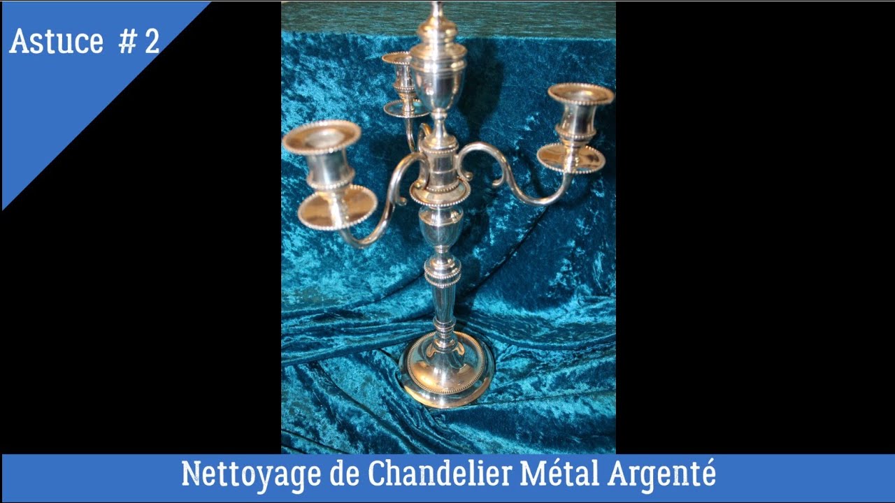 Nettoyage chandelier