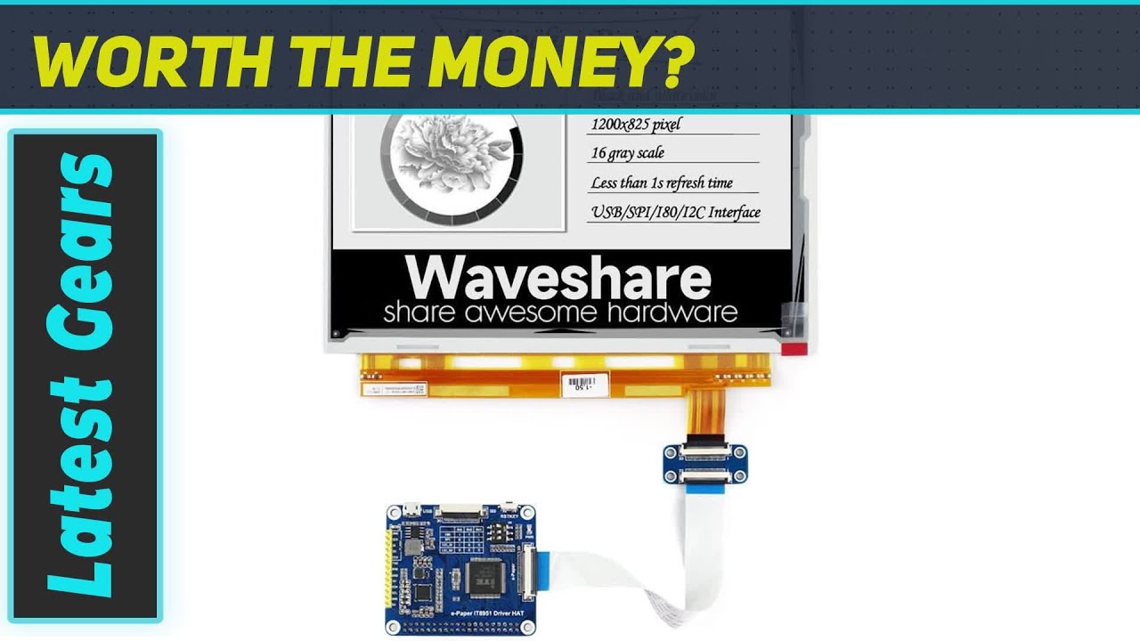 Waveshare 9.7inch E-Ink Display HAT: The Best Low-Power Display for Your Raspberry Pi Projects