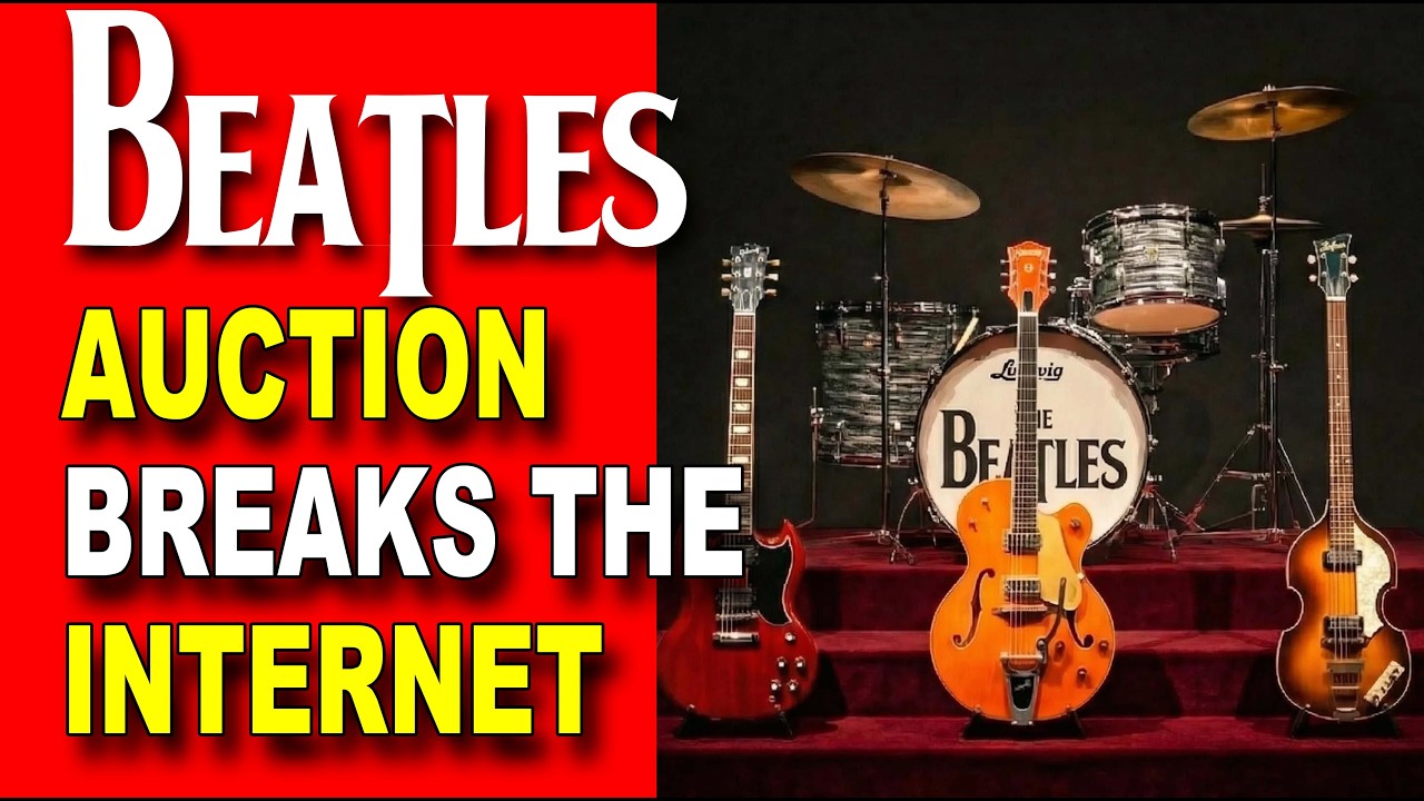 Beatles Auction Breaks the Internet!!