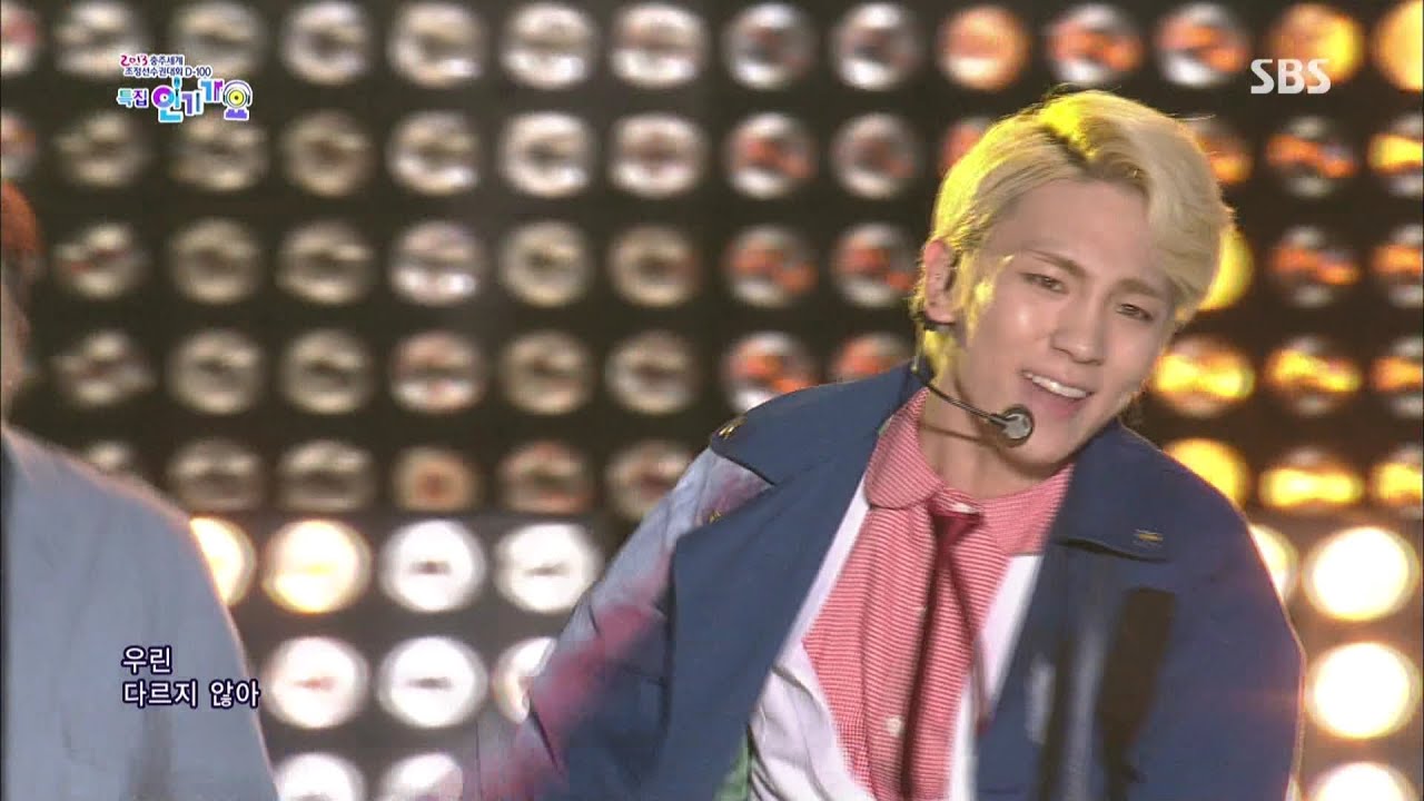 SHINee [SHINee / Why So Serious] @SBS Inkigayo Популярная песня 20130512
