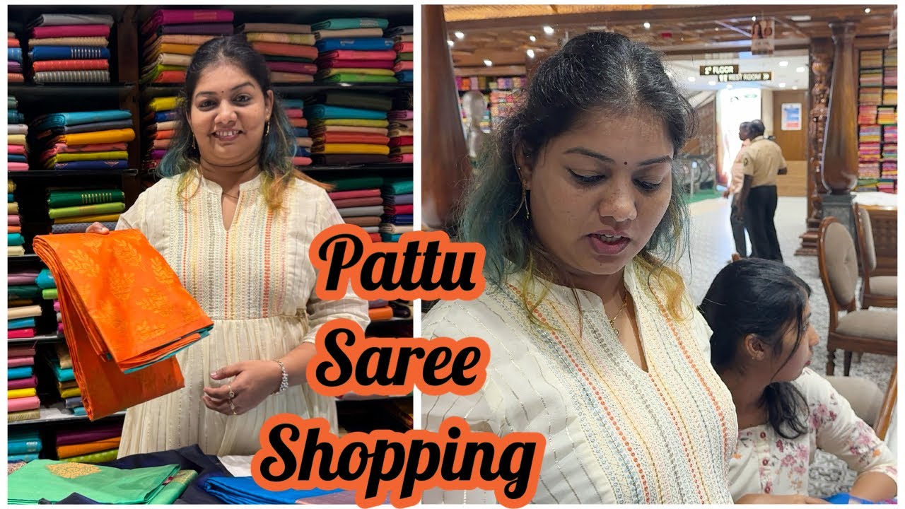 Function vanthacchu? Monakkum Babymakkum பட்டு saree Shopping 🔥 Mama with Babyma