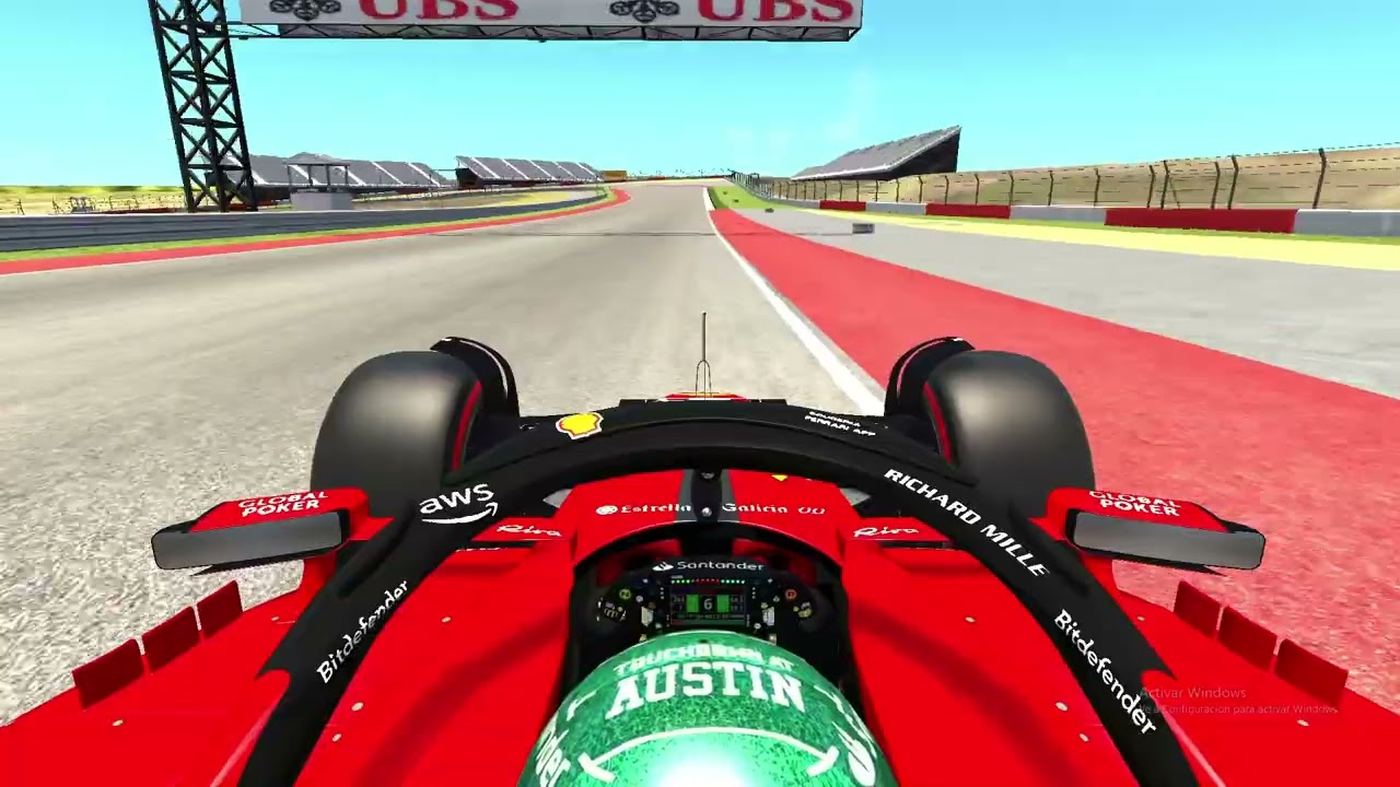 Charles Leclerc Pole at Austin COTA