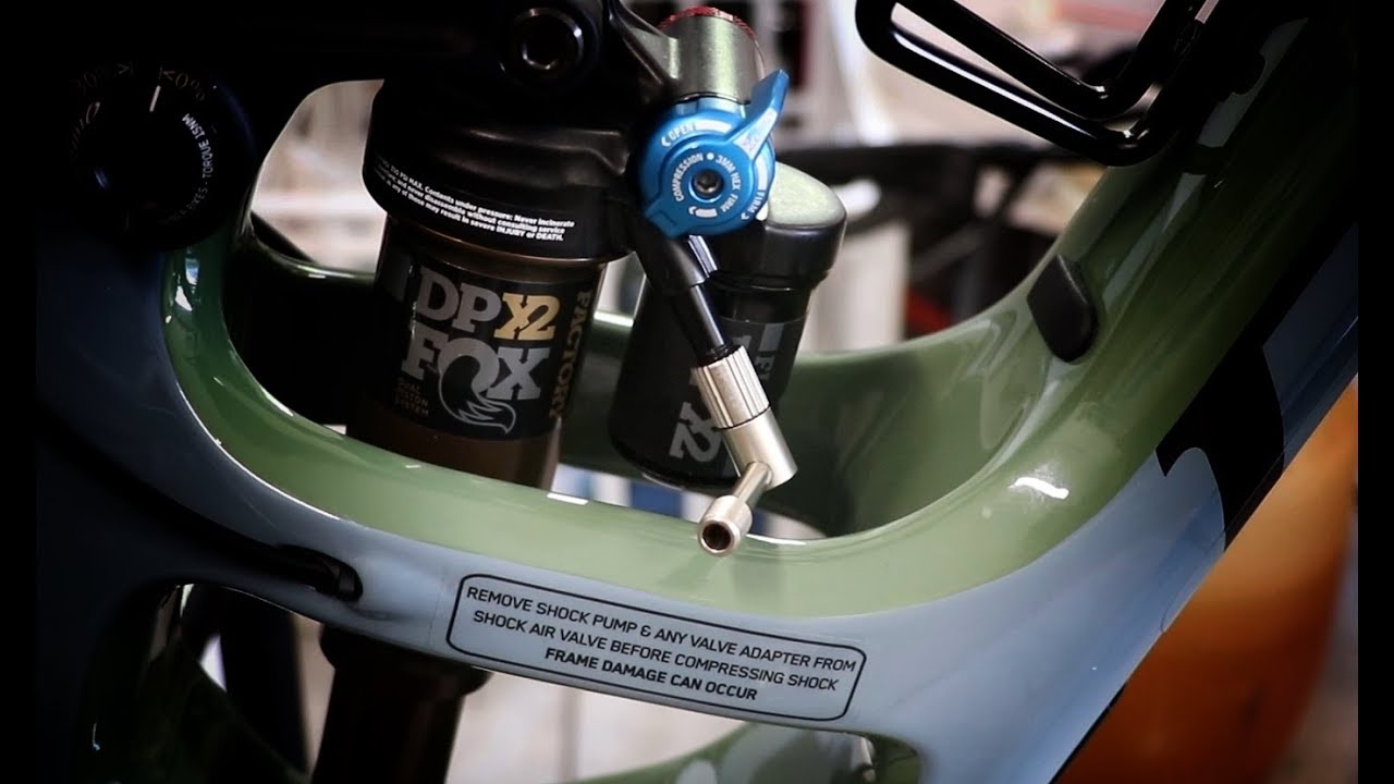 How to Use the Topeak Shock Pump Adapter