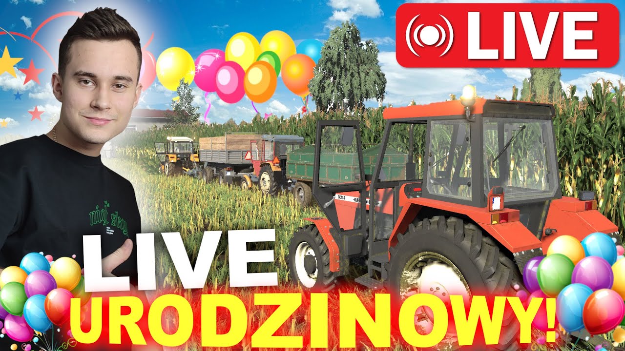 LIVE URODZINOWY! 🔴 WPADAJ POGADAĆ! 😁 ROBIMY NOWĄ SERIĘ 😎 #nażywo #megakoliz