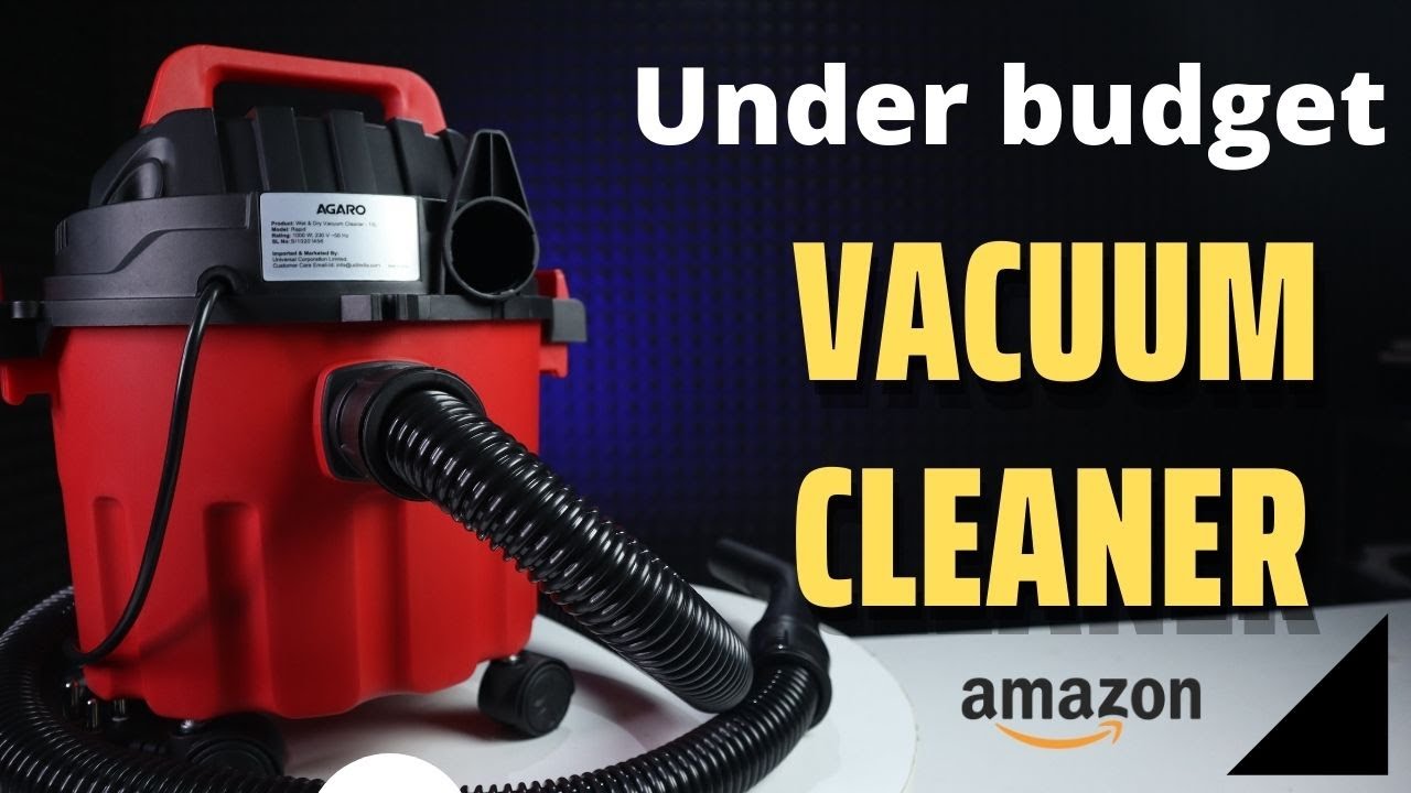 Vacuum cleaner for home | AGARO 33398 Rapid 1000-Watt, small Wet & Dry Vacuum Cleaner