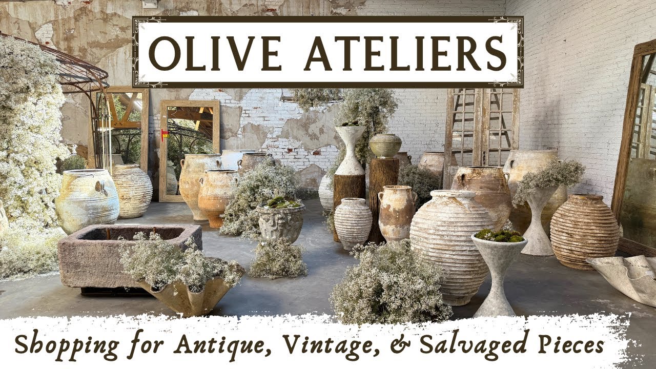 OLIVE ATELIERS | Antique, Vintage, and Salvaged Home Goods