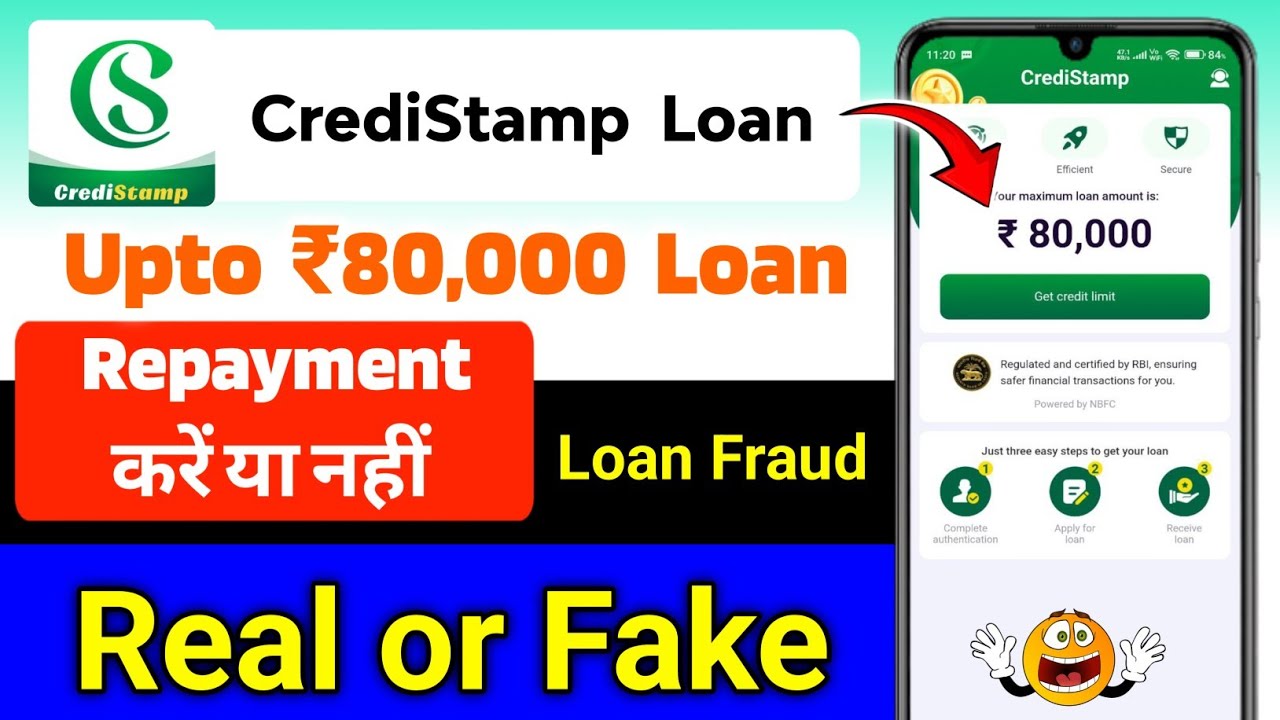 Credistamp Loan App Review | Credit Stamp Loan Real Or Fake | CrediStamp Loan Kaise Le | Credistamp