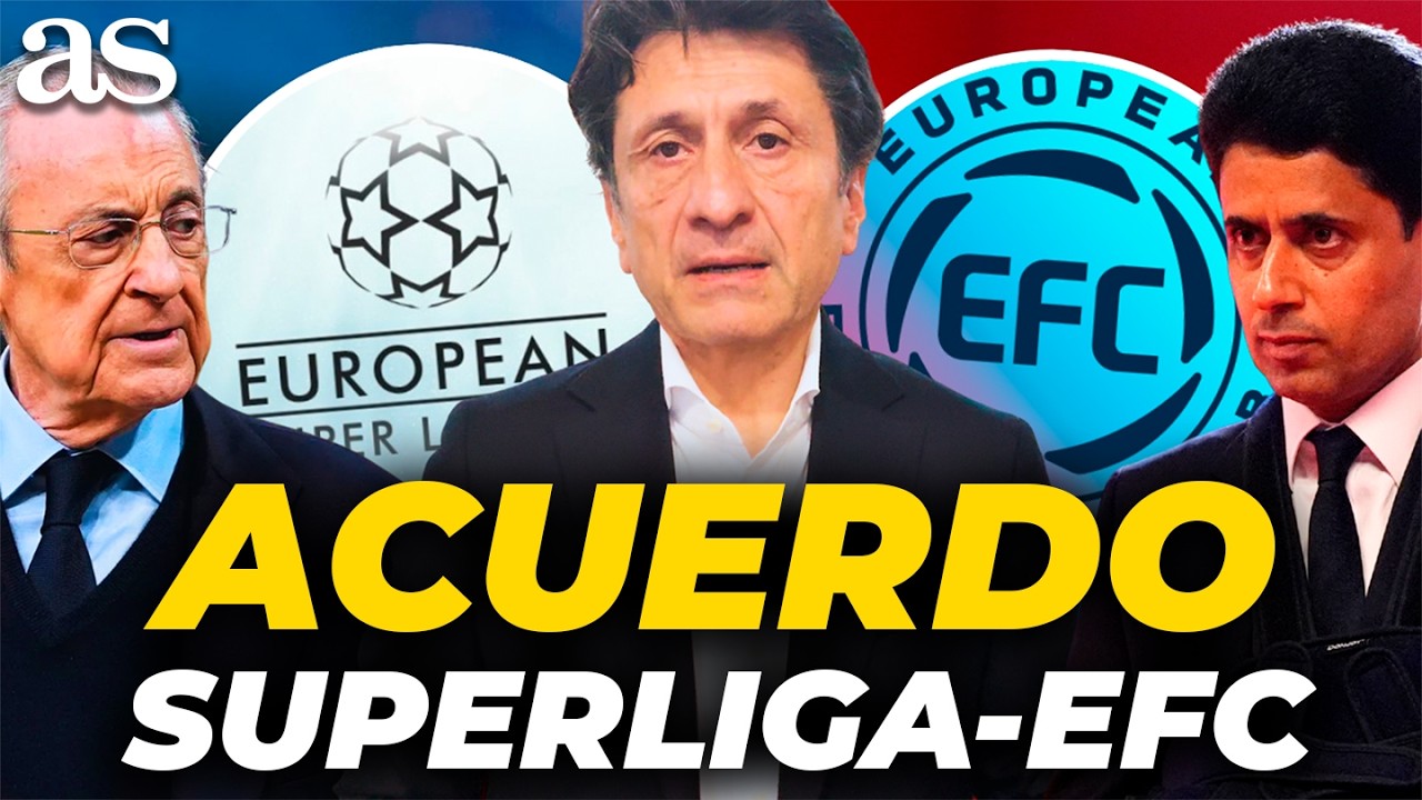 Las CLAVES del ADI&Oacute;S del REAL MADRID a la SUPERLIGA y el ACUERDO con la EUROPEAN FOOTBALL CLUB