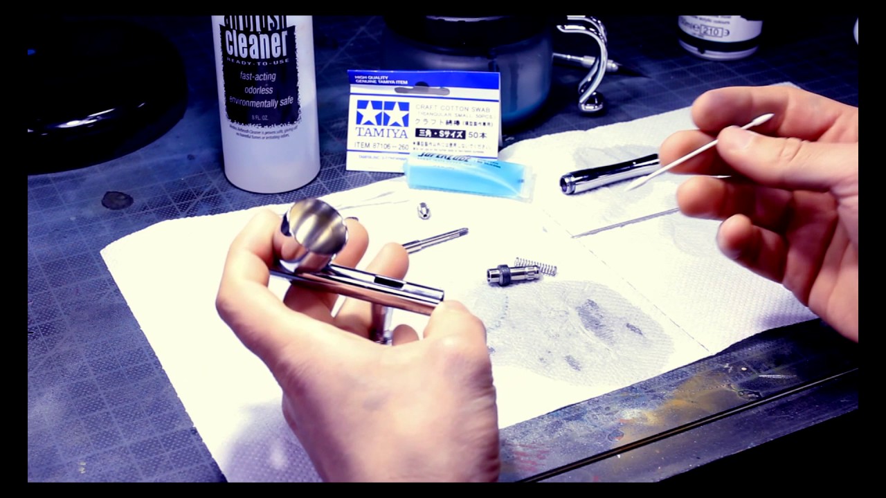 Airbrush Maintenance Tutorial With Byron