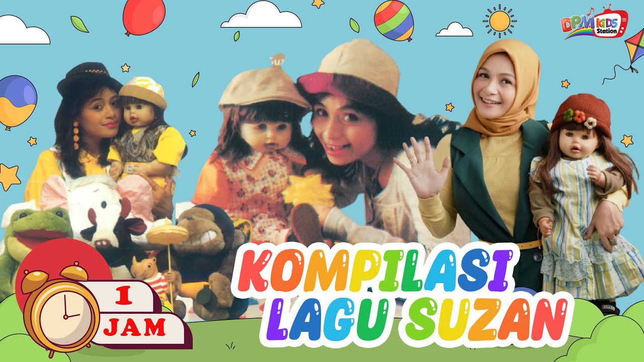 Kompilasi Lagu Anak Anak Suzan dan Kak Ria Enes - Suzan Terbaik