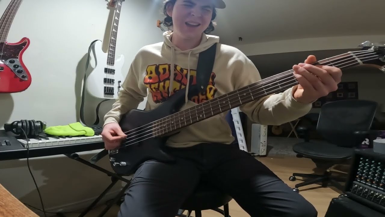 Five Finger Death Punch - Brighter Side Of Grey (Bass Cover)