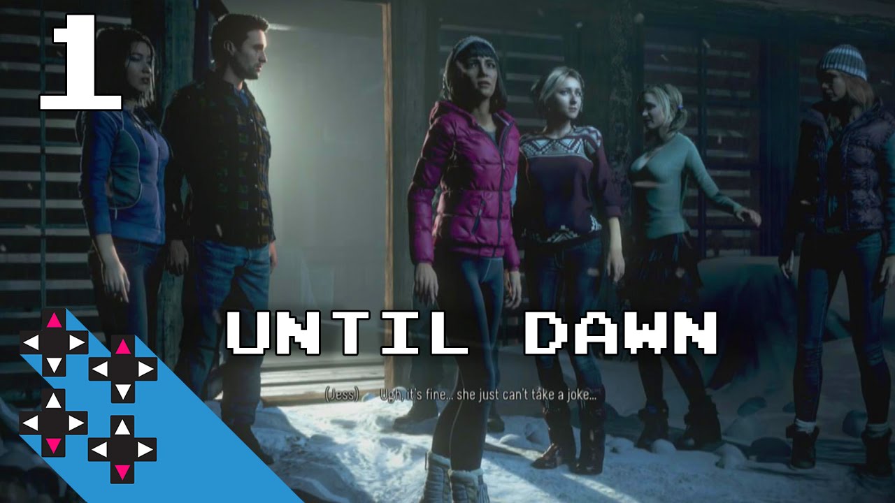 DEMON PAINTINGS?! (UNTIL DAWN PART 1) — Jump Scares
