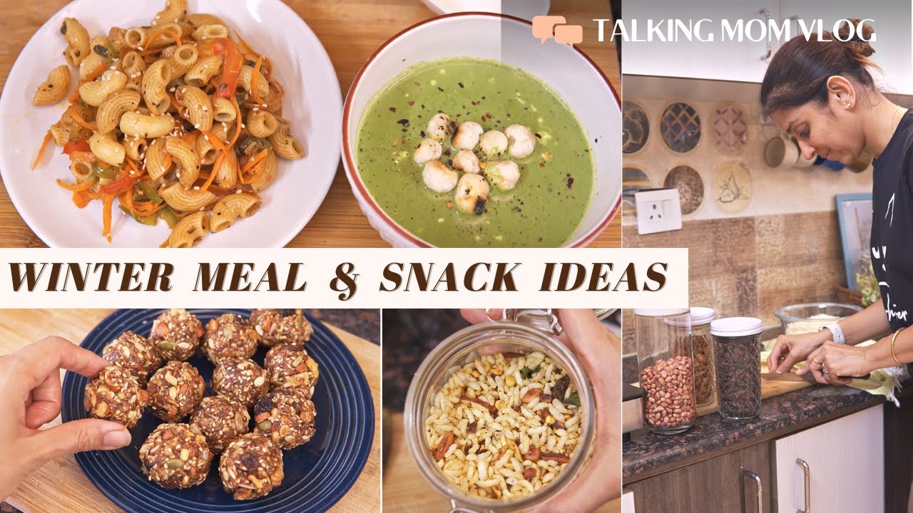 Night cooking Vlog | 4 ways to use Dry Fruits this winter | Healthy Dinner - Creamy Spinach Soup