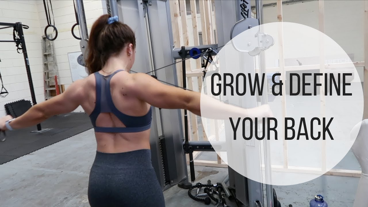 Grow And DEFINE Your Back | Complete Workout & Back Mobility Warm-up