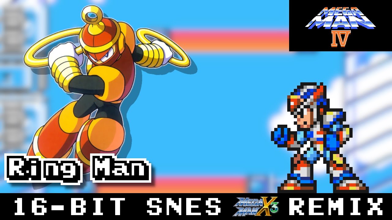 [16-Bit;SNES]Ring Man - Mega Man 4【MMX3 Style, AddmusicK】