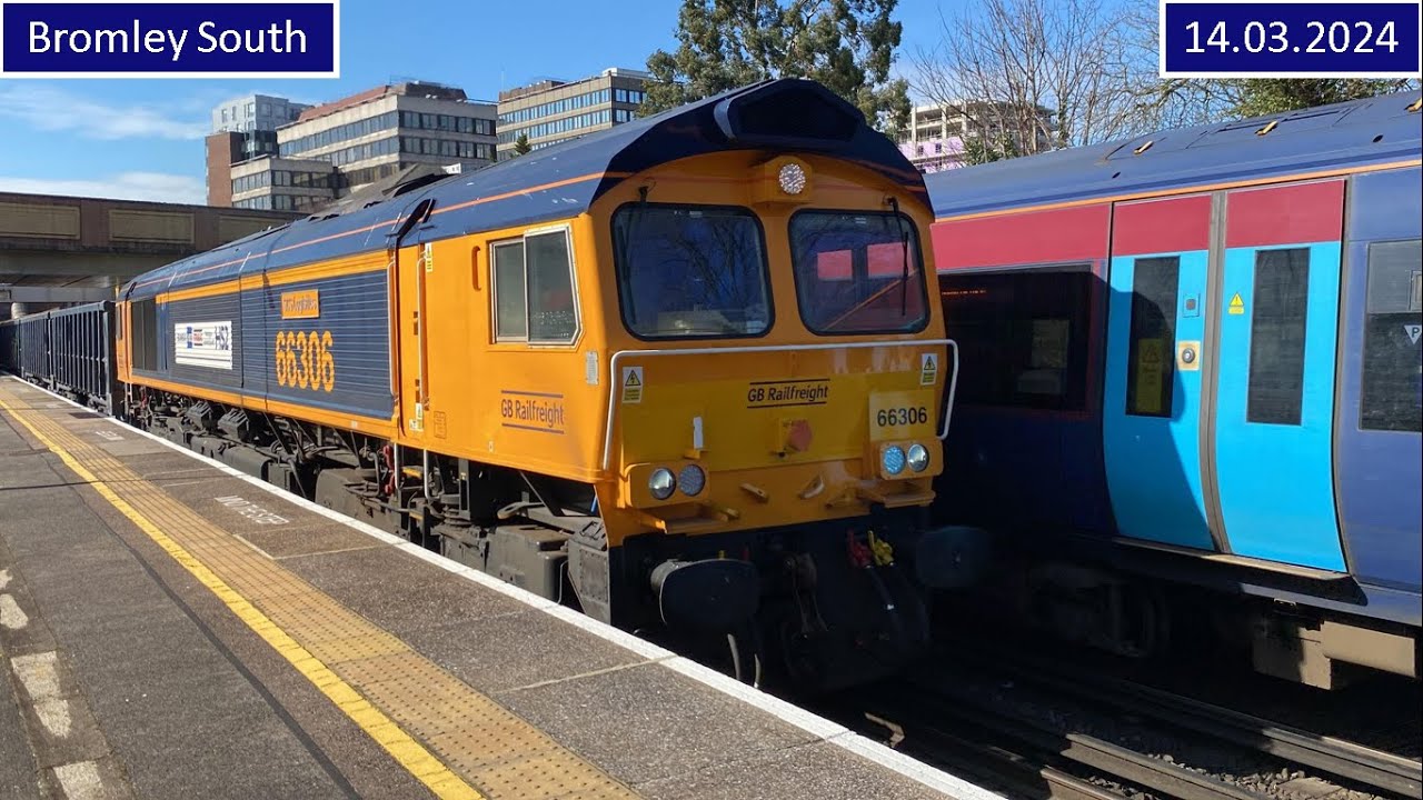 Trains at Bromley South, 14.03.2024 ft: @eastlondontransport6468