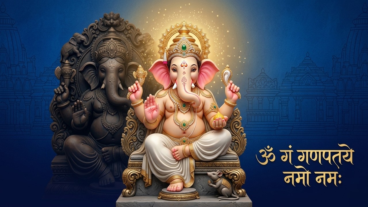 #Ganesh Mantra 108 Times - Om Gan Ganpataye Namo Namah | गणेश मंत्र - ओम गण गणपते नमो नमः