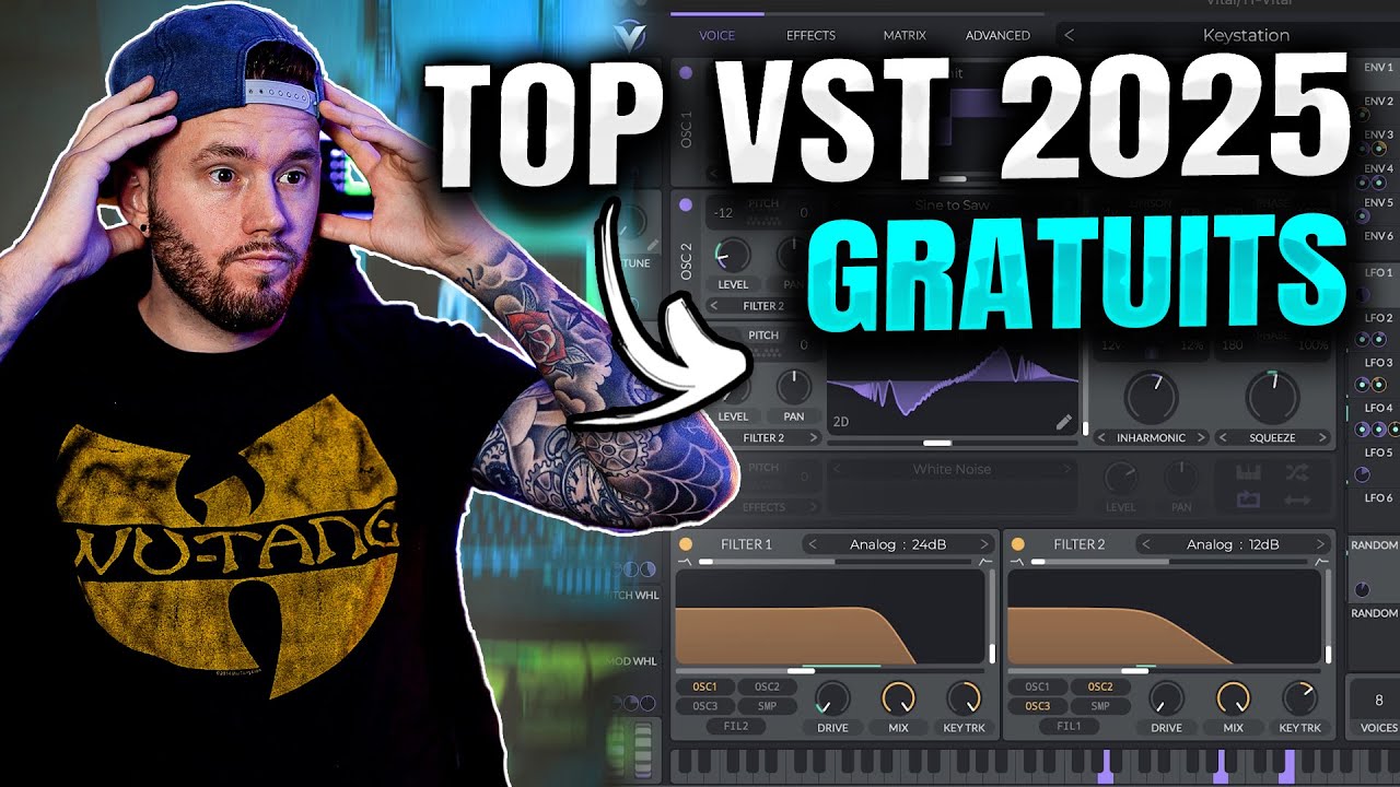 LES 6 MEILLEURS VST GRATUITS EN 2025