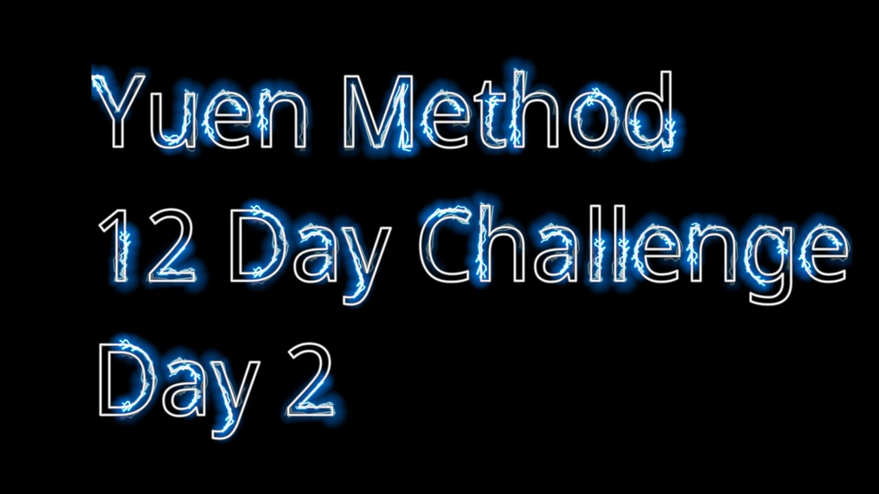 Yuen Method: Day 2 of 12 Day Challenge- Learn to make self corrections