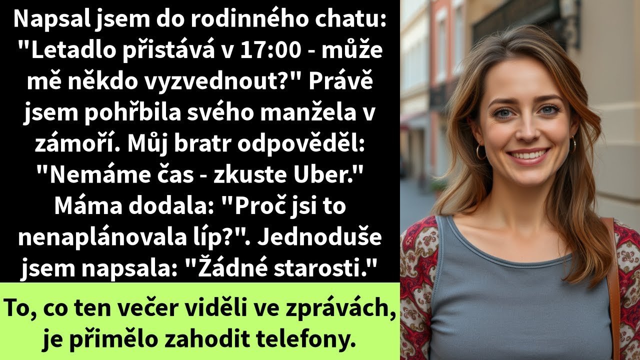 Napsal jsem do rodinného chatu: 