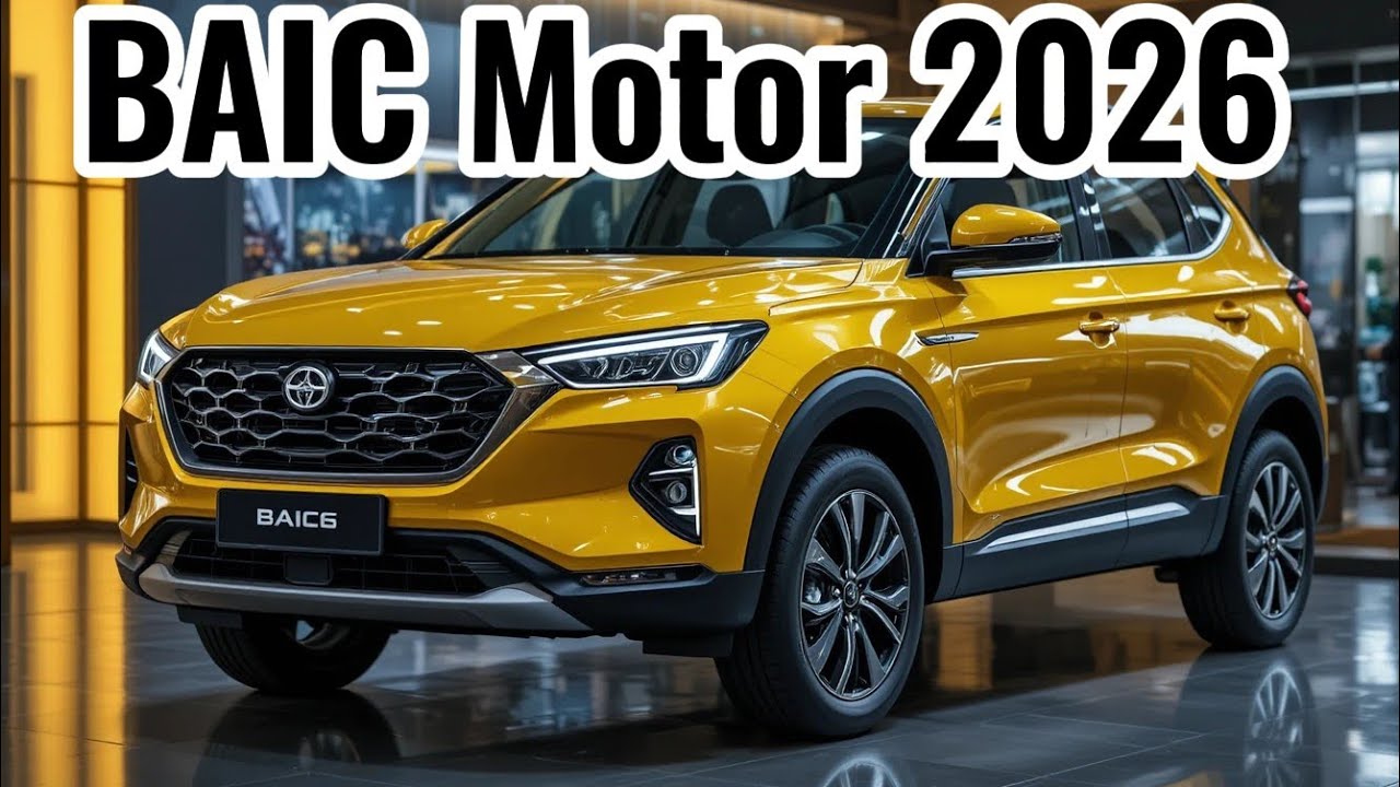 BAIC Motor Car 2026 – Футуристический китайский автомобиль, который шокирует автомобильную индуст...