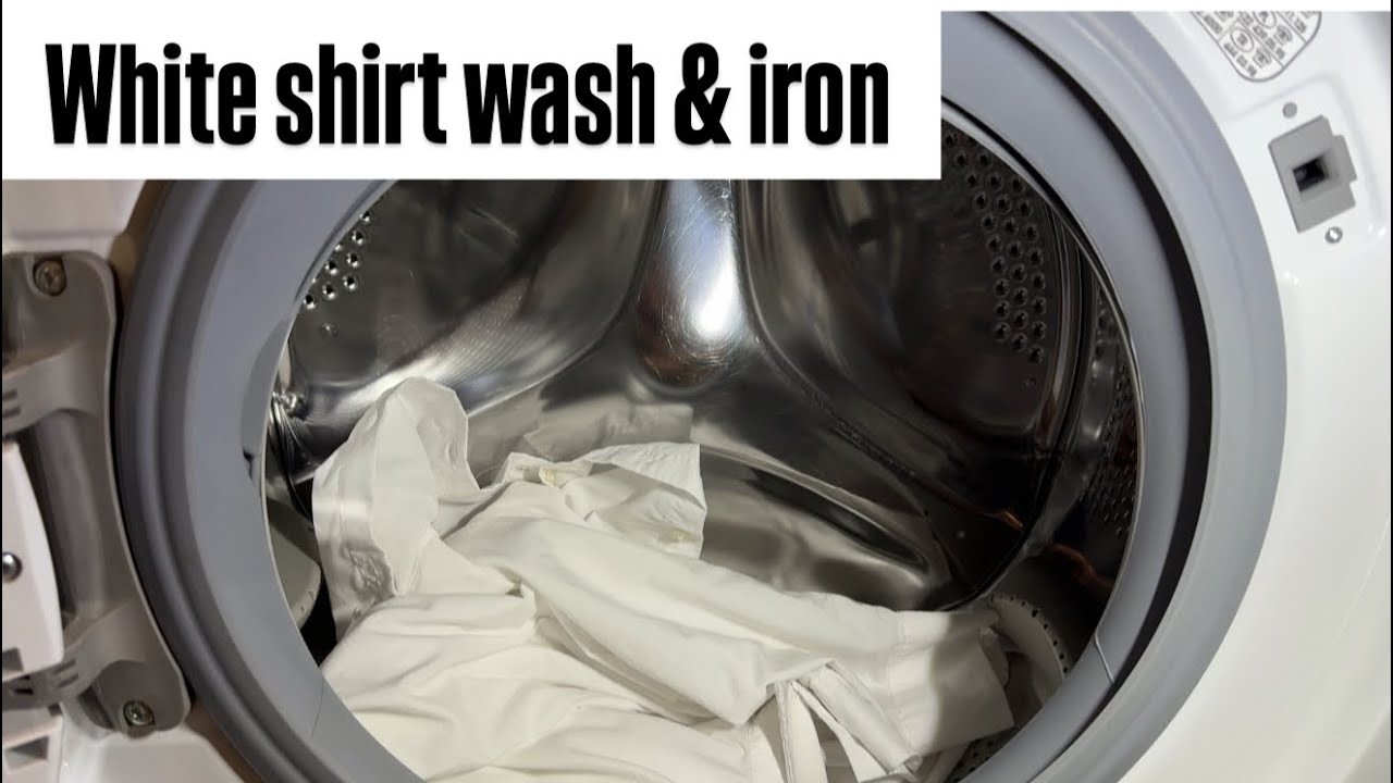 Candy Washing & Ironing a Shirt! (Complete cycle)