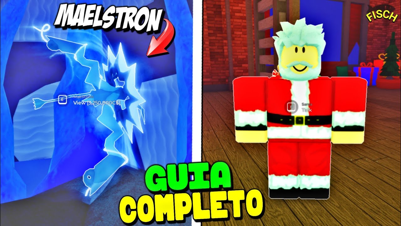 COMO PEGAR MAELSTRON ROD - GUIA COMPLETO UPDATE FISCHMAS 2 NO FISCH