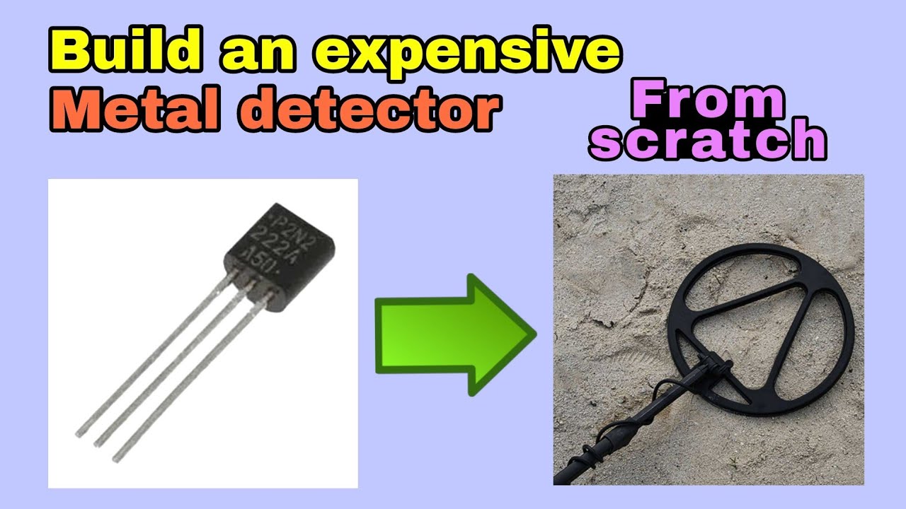 How to build a metal detector for cheap | diy metal detector