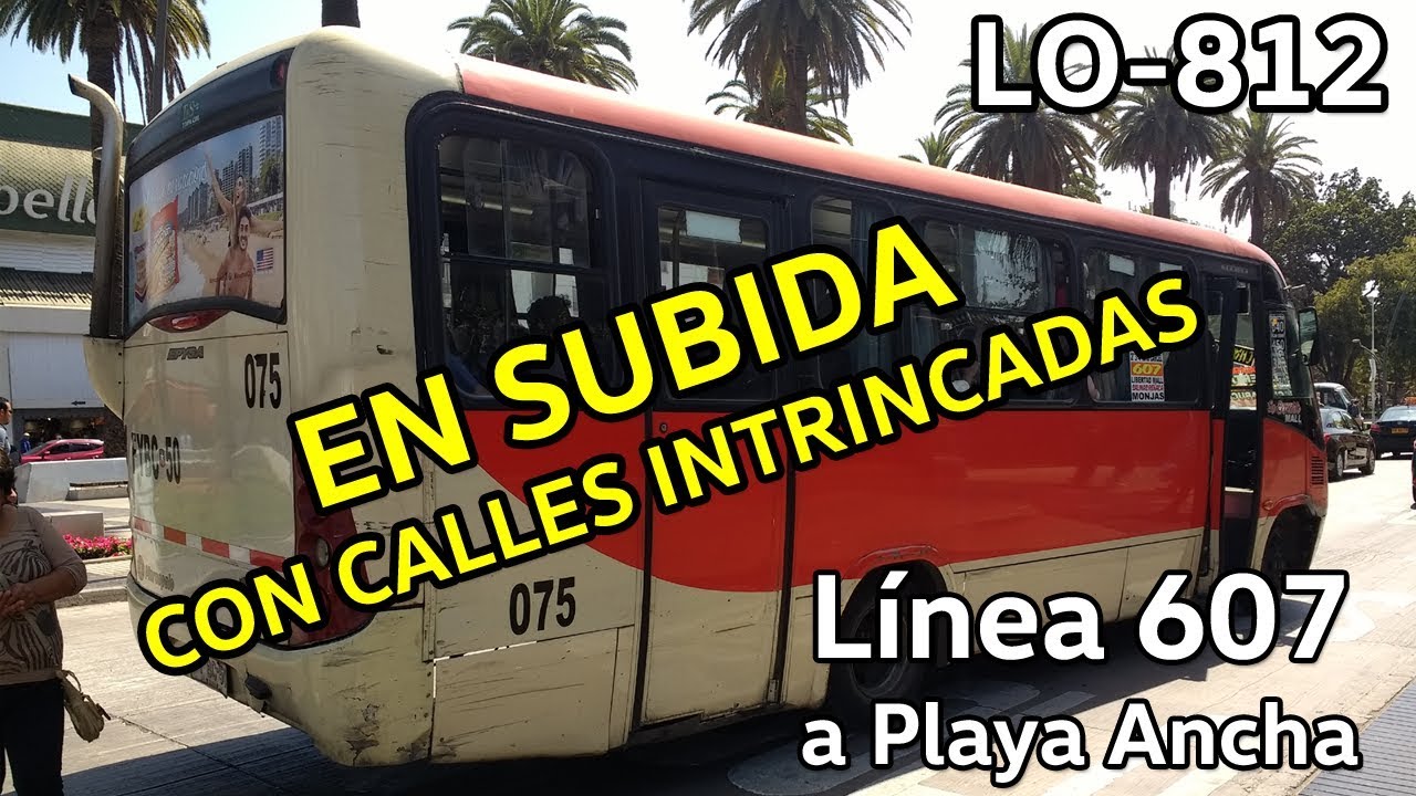 Especial Gran Valparaíso #1 - Mercedes LO-812 Euro 3 - TMV 607 en Subida a Playa Ancha