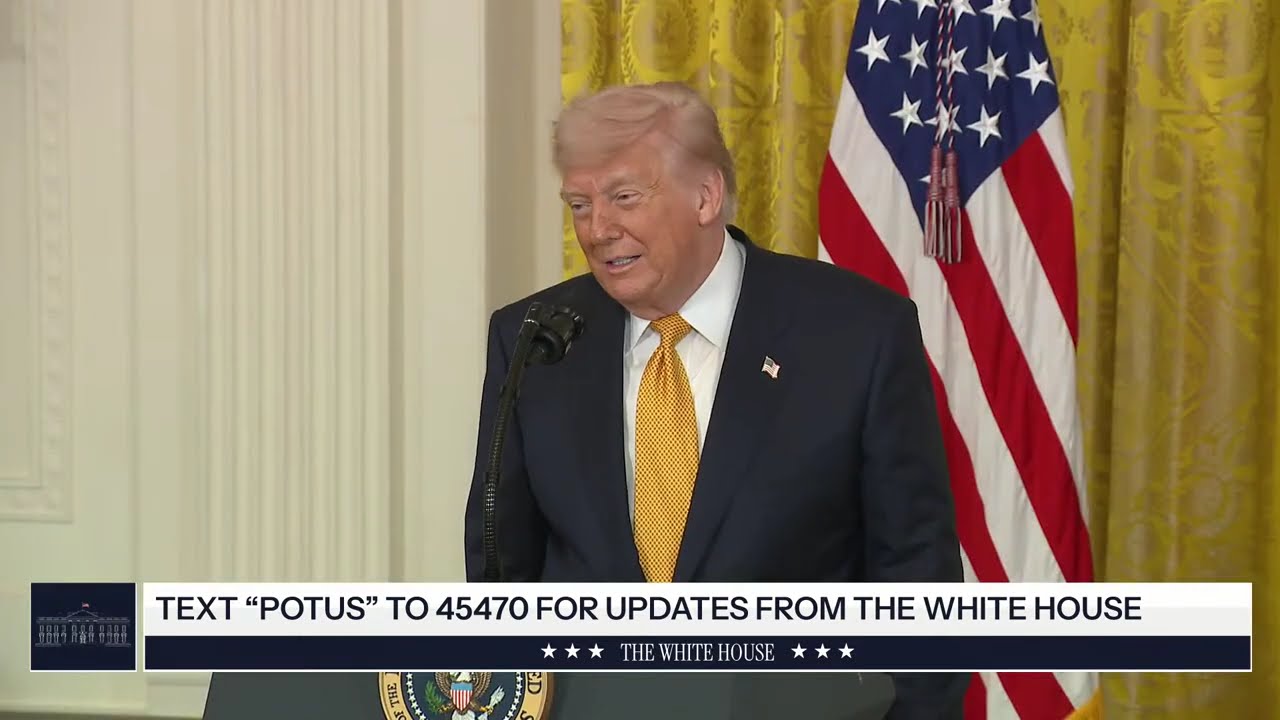 President Trump and the First Lady Participate in a Military Mother's Day Event