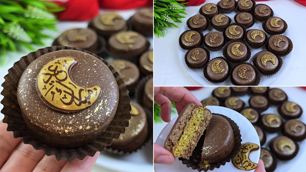 حلويات العيد/ حلوة لذيذة جدا 😋 بحشو مقرمش لي عطاها بنة روعة😍😍 مع ديكور راقي و بزاااااف شباب🤩