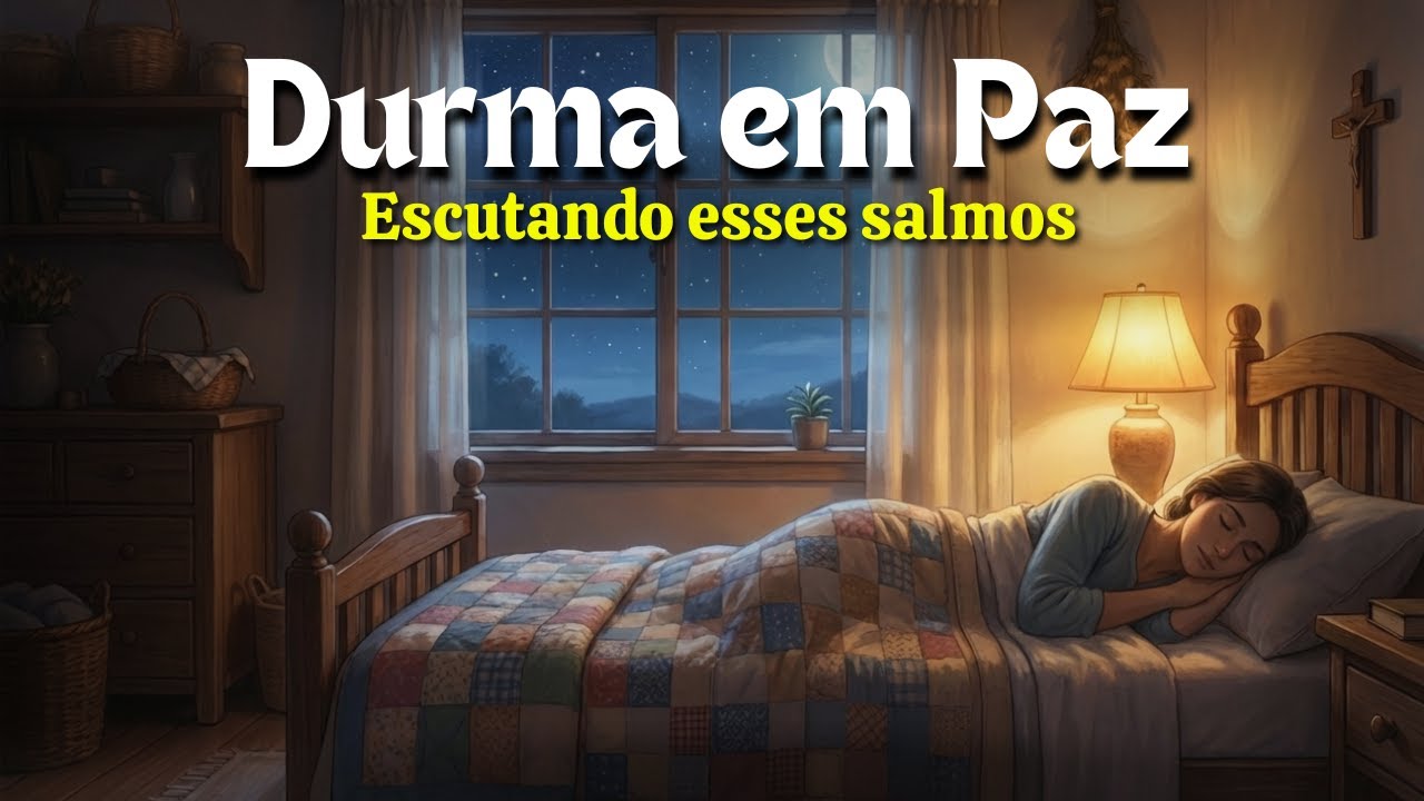 Oração da Noite para Dormir em Paz | Entregue Sua Ansiedade a Deus e Descanse