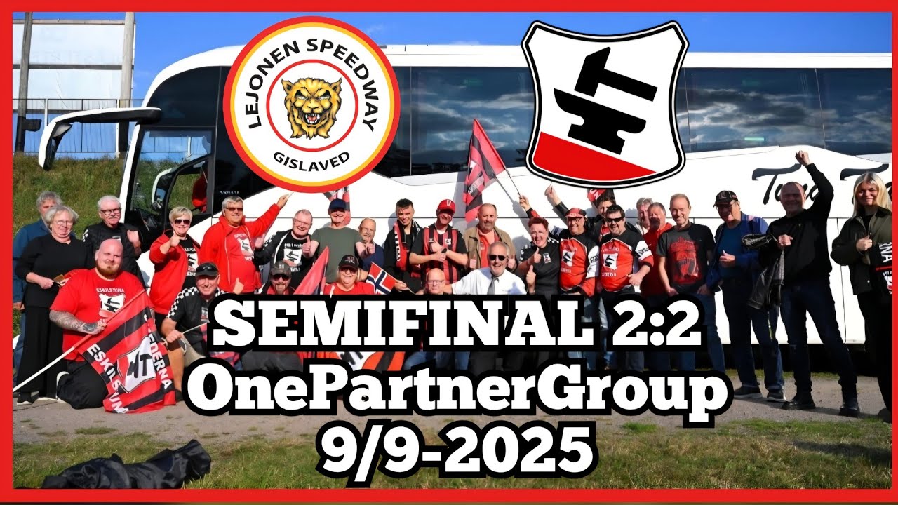 Speedway Vloggen #78 | SEMIFINAL 2:2 | Lejonen - Smederna | 2025