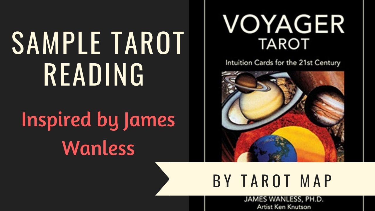 How to play with cards? - Voyager Tarot by James Wanless #howtoreadtarot #tarotmap