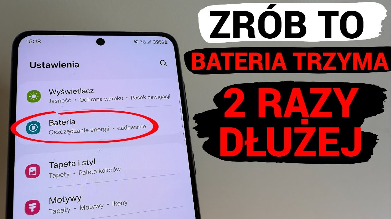 PO TYM BATERIA W TELEFONIE  DŁUGO TRZYMA , ZRÓB TO TERAZ!