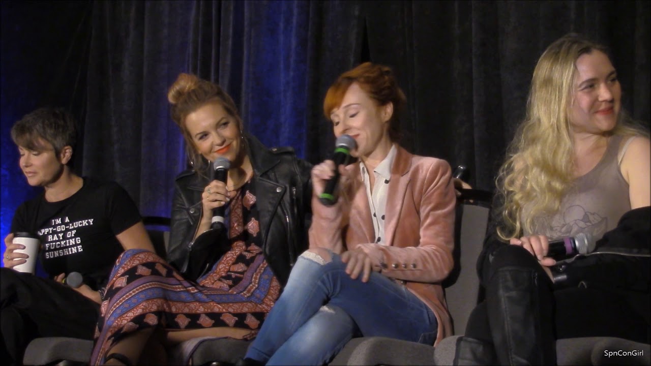 CharCon Rachel Miner Ruth Connell Kim Rhodes Briana Buckmaster FULL Panel 2018 Supernatural