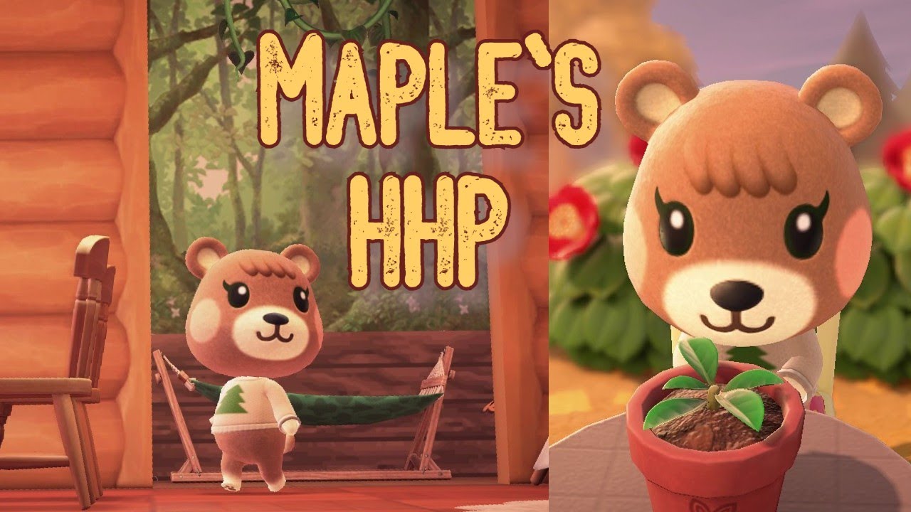 Animal Crossing Happy Home Paradise Maple's home