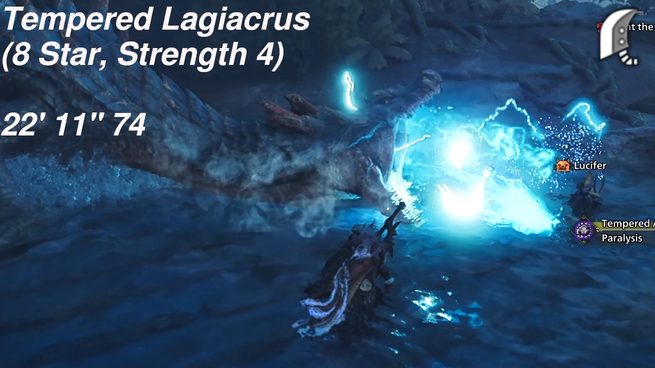 Great Sword | 8*4 Tempered Lagiacrus | 22' 11