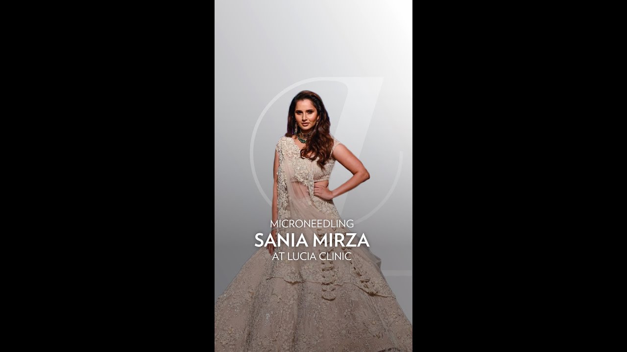 Sania Mirza x Dermapen at Lucia Clinic