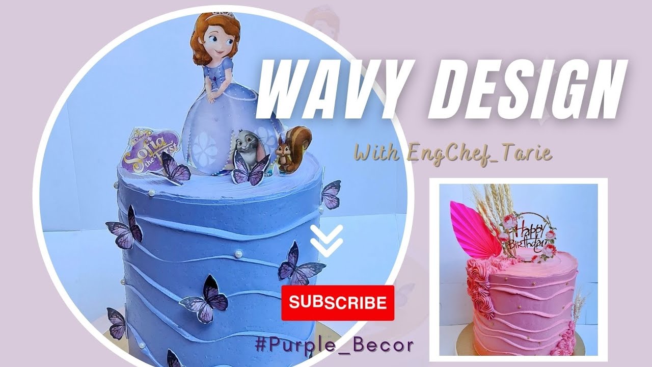 Wave Design | Simple and Easy tutorial | with EngChef_Tarie