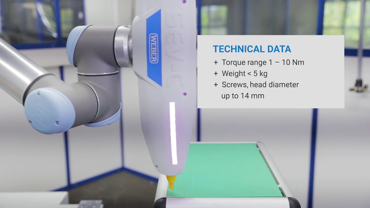 WEBER Automated Screwdriver for Human-Robot Collaboration