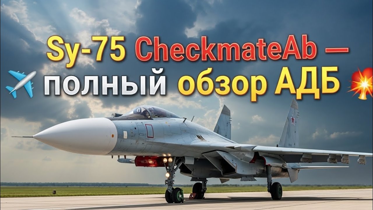 🎯 Su-75 CheckmateAb &mdash; Новый Российский Истребитель Пятого Поколения | Полный Обзор ✈️💥