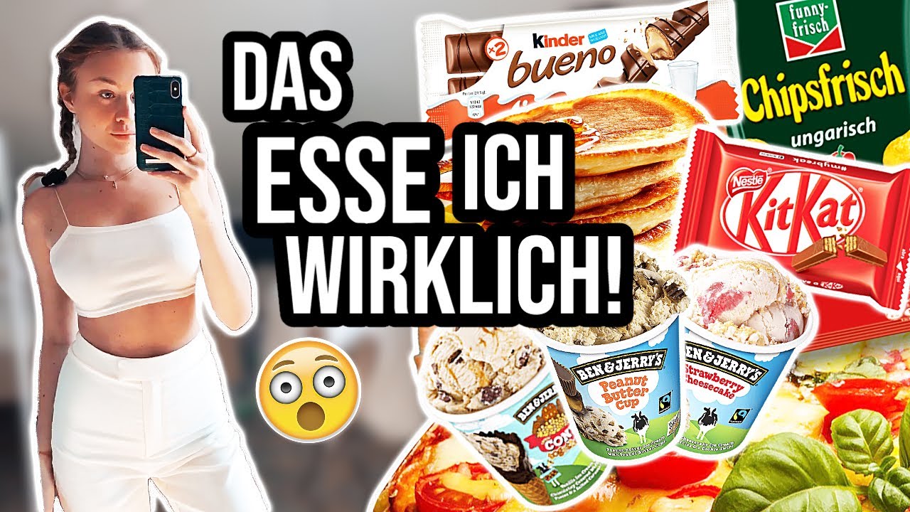 DAS esse ich WIRKLICH in einer Woche! Reales Food Diary ⎥PIA