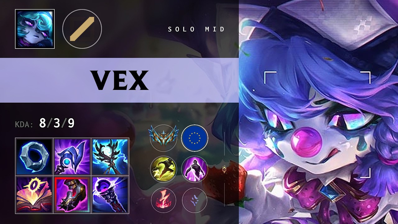 Vex Mid vs Yone - EUW Challenger Patch 26.11