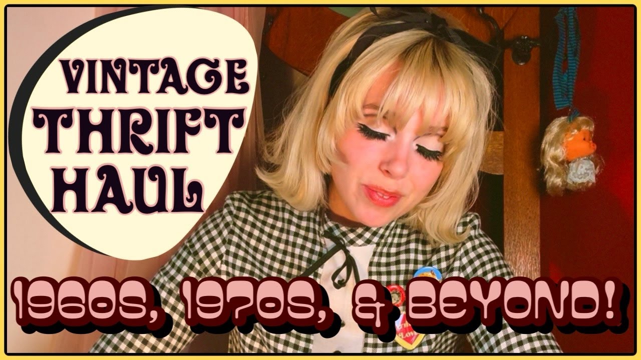 Винтажные вещи из секонд-хенда | 1960-е, 1970-е и другие!